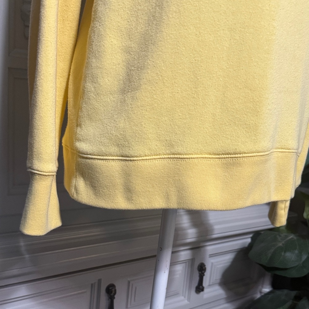 J. Crew Yellow Button-Detail Soft Sweater Size Small - Picture 3 of 6